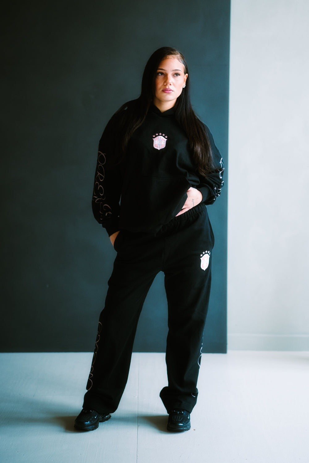 Brasil Black Hoodie