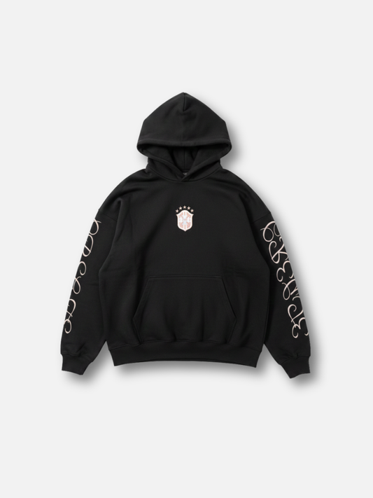 Brasil Black Hoodie