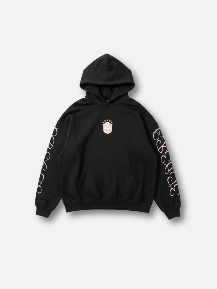 Brasil Black Hoodie